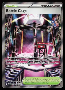 Battle Cage 116/094 Ultra Rare Phantasmal Flames Pokemon Card - Image 1