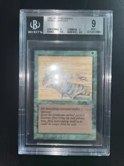 MTG Sandstorm BGS 9Q++ Arabian Nights 1993 Graded NM - Image 2