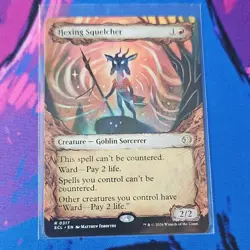Magic: The Gathering Hexing Squelcher Creature ECL 0317 Rare Red - Image 1