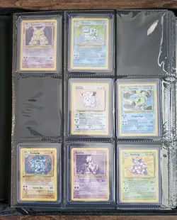 Pokemon NEAR Complete Vintage Master Base Set + Fossil + Jungle + Team Rocket - Image 1
