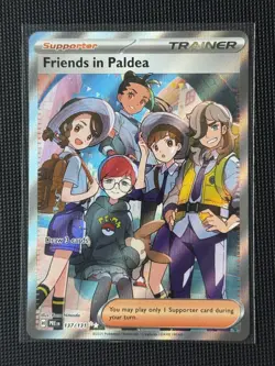 Pokemon: Friends in Paldea - 137/131 - SV: Prismatic Evolutions (PRE) Ultra Rare - Image 1