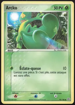 Carte Pokemon Arcko 70/106 Emeraude Francais - Image 1