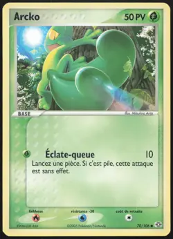 Carte Pokemon Arcko 70/106 Emeraude Francais - Image 1