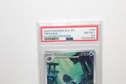 2025 Pokemon SV Black Bolt BLK en Tirtouga Illustration Rare #106/086 PSA 8.5 - Image 4
