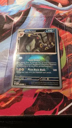 Pokemon Umbreon TCG Poke Ball Pattern 059/131 Prismatic Evolutions Reverse Holo - Image 1