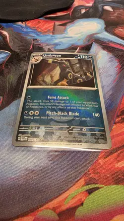 Pokemon Umbreon TCG Poke Ball Pattern 059/131 Prismatic Evolutions Reverse Holo - Image 4