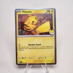 DOUBLE SWIRL - Pikachu 51/162 Stamped 2026 Pokemon Day 30th Anniversary Promo - Image 1