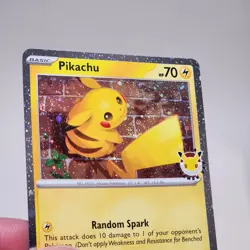 DOUBLE SWIRL - Pikachu 51/162 Stamped 2026 Pokemon Day 30th Anniversary Promo - Image 4