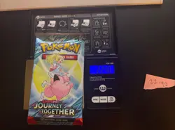 22.40g EXTREMELY HEAVY Journey Together Pokemon Sealed Booster Pack New SIR/HRU - Image 1