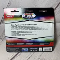 Pokemon TCG Scarlet Violet Prismatic Evolutions Tech Sticker Collection Sylveon - Image 2