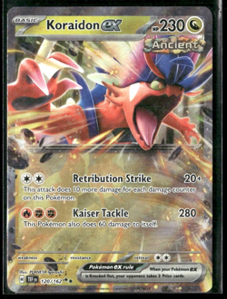 Koraidon ex - 125/198 - Scarlet & Violet Base Set Double Rare Holo Pokemon TCG - Image 1
