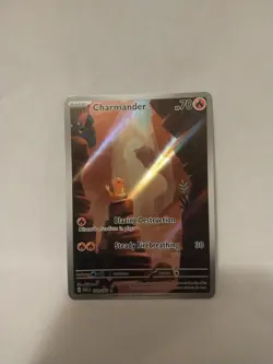 Charmander 168/165 Sv: Scarlet & Violet 151 Holo Mint Pokemon TCG - Image 1