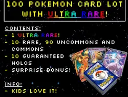 100 Pokemon Cards Lot - Foils, Holo Rares, And **ULTRA RARE**! V, VMAX, GX, ex! - Image 2