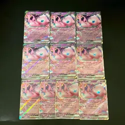 NM 10set Mew ex RR 076/190 SV4a Shiny Treasure Pokemon Cards Japanese - Image 1