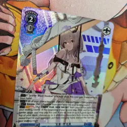 Weiss Schwarz NIKKE - NIK/S117-E093S Scarlet Flash Scarlet SR Foil Card English - Image 4