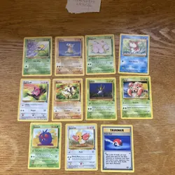 Pokemon Cards Jungle Bundle Common x 11 - Image 1