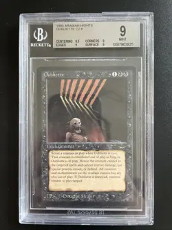 MTG Oubliette (Light) BGS 9Q+ Arabian Nights 1993 Graded NM - Image 1