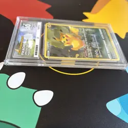 2023 POKEMON CROWN ZENITH #GG30 FULL ART/PIKACHU ACE 10 Perfect Subs! - Image 4
