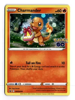 Charmander SWSH232 Sword & Shield Promo Holo Pokemon Light Play+ - Image 1