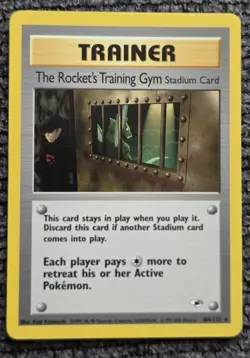 Pokemon The Rocket's Training Gym (104/133) Gym Heroes LP - Image 1