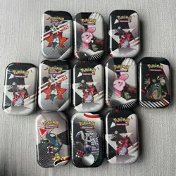 🖤🤍Pokemon Black Bolt & White Flare Unova Mini Tins X11 All Sealed ✅ - Image 1