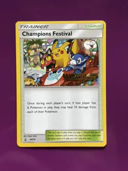 Pokemon TCG Champions Festival 2017 Pokemon World SM Promo SM78 English - Image 1