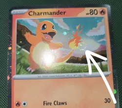 WHOLE SWIRL 🌀💫 BLEED Charmander 020/217 Cosmos Holo Ascended ASC Pokemon Card - Image 1