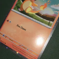 WHOLE SWIRL 🌀💫 BLEED Charmander 020/217 Cosmos Holo Ascended ASC Pokemon Card - Image 4