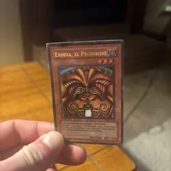Exodia the Forbiden One LOB-124 Yu-Gi-Oh Card 1st edition In Spanish LP-MP - Image 2
