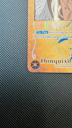 Donquixote Doflamingo ST03-009 Wanted Poster SP Rare One Piece Card English - Image 5