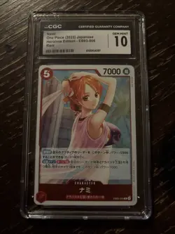 One Piece TCG - Nami EB03-006 - Rare Foil Card Japanese - Image 1