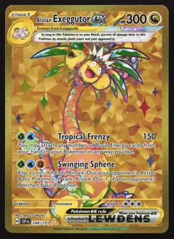 Alolan Exeggutor ex - 248/191 - Hyper Rare - Surging Sparks - Pokemon Card - 1 - Image 1