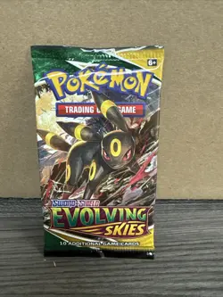 Pokemon Evolving Skies Single Booster Pack Sealed (Random Art Pack) - Image 1
