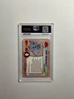 2000 Topps Chrome Pokemon T.V. #29 Spectra Nidoran PSA Grade 8 - Image 2