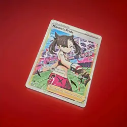 Pokemon TCG Marnie's Pride Full Art Holo Ultra Rare Brilliant Stars 171/172 - Image 1