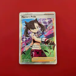 Pokemon TCG Marnie's Pride Full Art Holo Ultra Rare Brilliant Stars 171/172 - Image 2