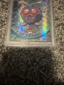 2000 topps chrome Pokemon #48 venonat spectra psa 9 - Image 2