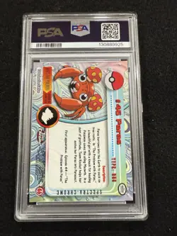 Pokemon Paras Spectra #46 from Topps Chrome in a PSA 8 !! - Image 2