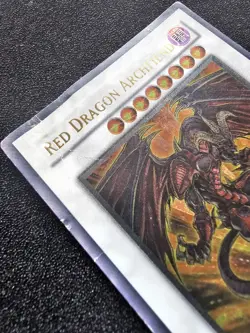 DAMAGED YUGIOH RED DRAGON ARCHFIEND ULTIMATE Rare Holo TDGS-EN041 - Image 2