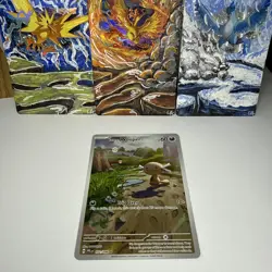 Pokemon Card Paldean Wooper 102/094 Phantasmal Flames Near Mint - Image 1