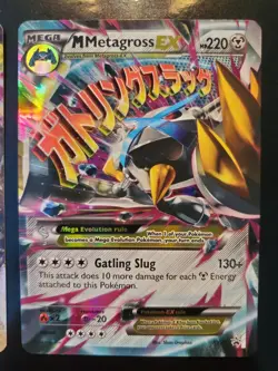Metagross EX XY34 M Metagross EX XY35 Holo Shiny Promo Cards Pokemon TCG LP-NM - Image 5