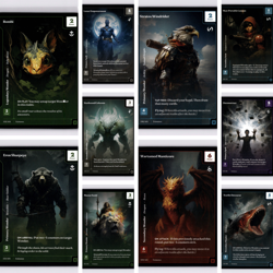 Wonders Of The First LOT 10 Cards! Stunning art! - Image 1