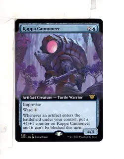 MTG SkeenAB Kappa Cannoneer BORDERLESS from NEC. NM. - Image 1