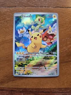 Pokemon Lot Of 2 Pikachu 027 Promo And 088 Promo Full Art Holo SVP - Image 5