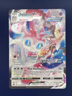 Sylveon VMax TG15 Brilliant Stars Trainer Gallery Pokemon TCG LP - Image 1