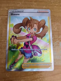 Shauna 263/264 - Full Art Ultra Rare - Pokemon SWSH - Fusion Strike - NM - Image 1