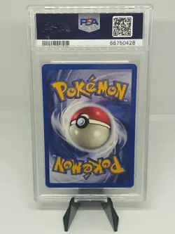 1999 Pokemon Shadowless Base Set Weedle 69/102 PSA 8 Near Mint / Mint - Image 2