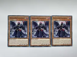Yugioh! 3x Darklord Gulgolet BPRO-EN018 Common 1st Ed NM - Image 1