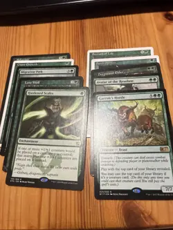 Lot Of 10 Green MTG Cards Some Vintage - Great Value - Magic The Gathering - Image 1