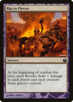 Light Play, English MTG Regular Rip to Pieces Pre-Release Promos Magic the Gathe - Image 1